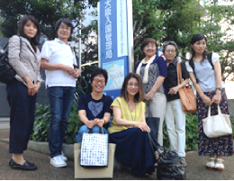 大阪出入国在留管理局に収容されている難民への面会